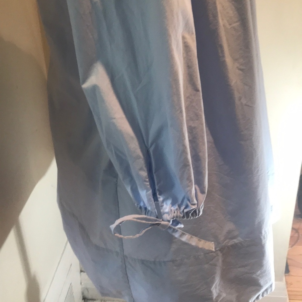 “WILFRED” LESSINE Blue Smock Dress . - Picture 9 of 16